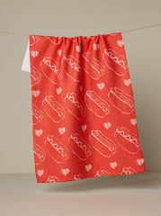 Lovely Franks Tea Towel