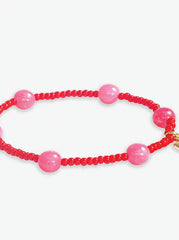 Mia Red Pink Stone Bracelet