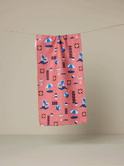Geo Beach Day Bar Towel