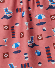 Geo Beach Day Tea Towel