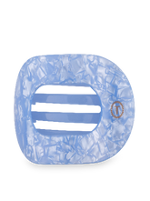 Flat Round Hair Clip | Large | Blue Lagoon
