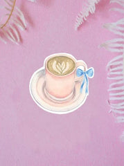Latte Sticker
