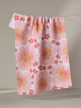 Hibiscus Sunset Tea Towel