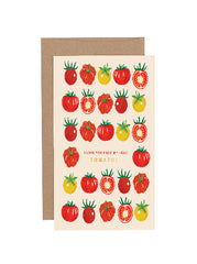 Love You From My Head Tomatoes Card