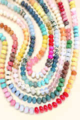 NATURAL AGATE GLASS Necklace