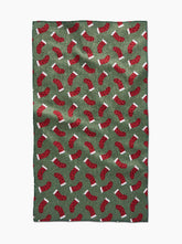 Heart Stockings Tea Towel