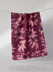 Mulberry Bloom Tea Towel