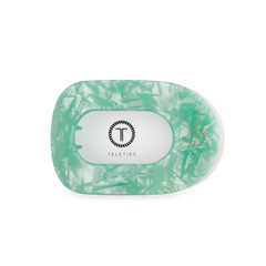 Flat Round Hair Clip | Medium | Spring Splash