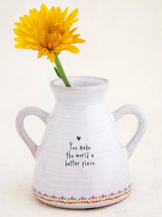 Natural Life Artisian Bud Vase