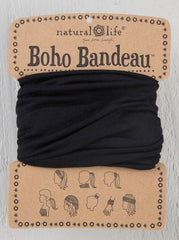Natural Life Black Bandeau