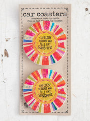 Natural Life Sunshine Car Coaster