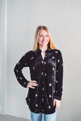 Laurel Velvet Blouse