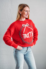 Merry Wreath Sweater