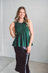 Juniper Peplum Vest
