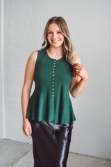 Juniper Peplum Vest