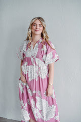 Palmline Mauve Dress