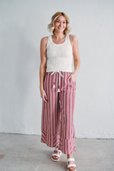 Kelsey Red Pants