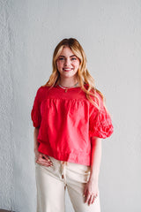 Raspberry Blush Blouse
