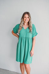 Just So Jade Dress