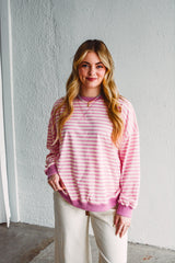 Pretty in Pink Pullover