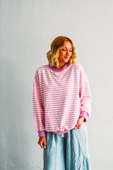 Pretty in Pink Pullover