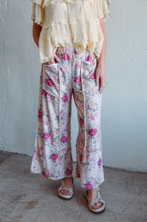 Heirloom Tan Floral Pants