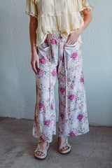 Heirloom Tan Floral Pants