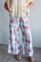 Heirloom Blue Floral Pants