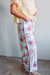 Heirloom Blue Floral Pants