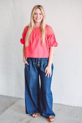 Raspberry Blush Blouse
