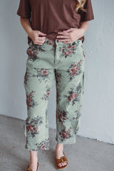 Matcha Bloom Pant