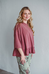 Marlee Mauve Top