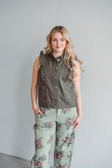 Emerson Ruffle Vest