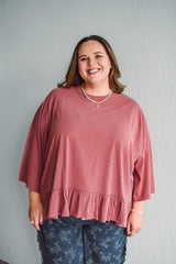 Marlee Mauve Top