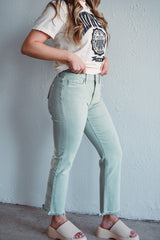Mint Molly Mid-Rise Straights