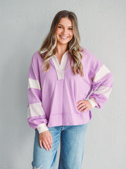 Lavender Burst Top