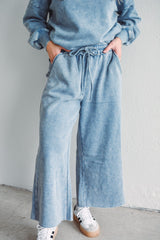 Palazzo Pants Dusty Blue