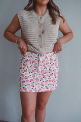 Pink Petal Skirt