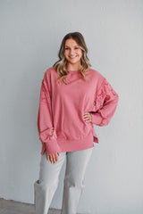 Maria Mauve Top
