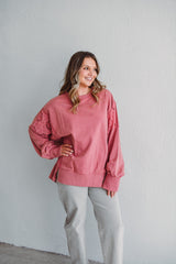 Maria Mauve Top