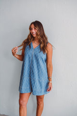 Hometown Girl Denim Dress