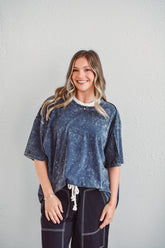 Gabby Blackberry Tee