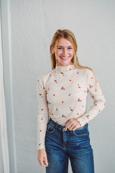 Floral Embroidered Top
