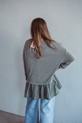Olive Ease Top