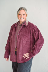 Peru Plum Corduroy