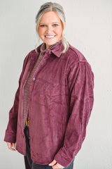 Peru Plum Corduroy