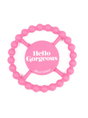 Pink Wheel Teether