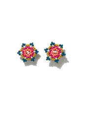 Ink & Alloy Daisy Rainbow Earrings