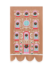 Gingerbread House Tea Towel