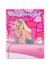 Happy Birthday Doll Card